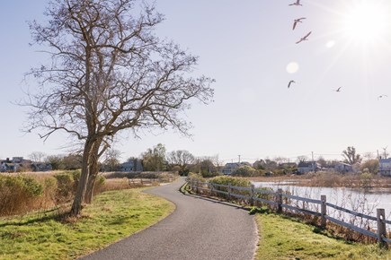 Nantucket town Nantucket vacation rental - Neighborhood Duck Pond and Bike Path