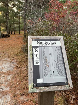 Mid-island, Nantucket Nantucket vacation rental - 18 hole frisbee golf course next-door