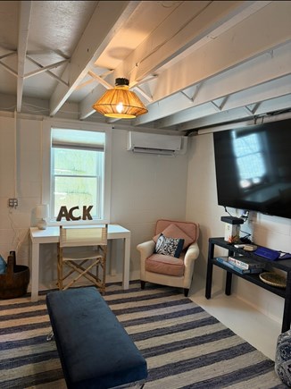 Nantucket town Nantucket vacation rental - Basement Large Flat Screen AC