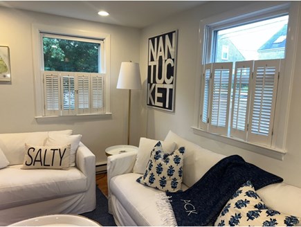 Nantucket town Nantucket vacation rental - Comfortable Living Room AC Lots of Light