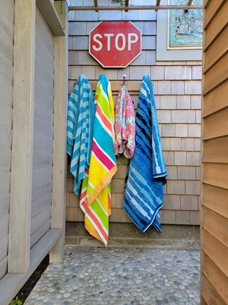 Mid-island, Nantucket Nantucket vacation rental - Outside shower.