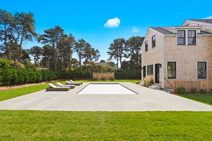 Mid-island Nantucket vacation rental - Heated pool