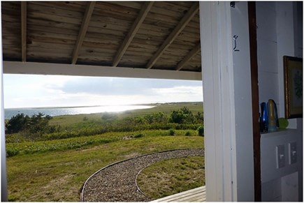 Dionis, Waterfront Cottage in Eel Poin Nantucket vacation rental - View from your bedroom