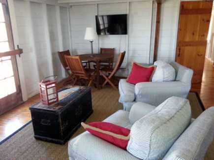 Dionis, Waterfront Cottage in Eel Poin Nantucket vacation rental - Family Room