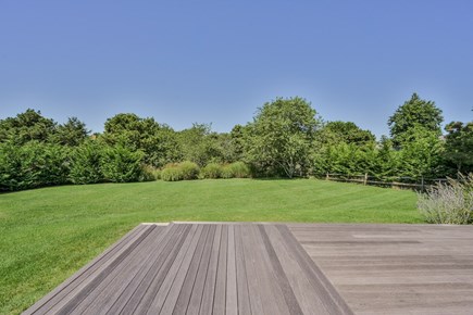 Cisco - Miacomet Nantucket vacation rental - Large, private backyard