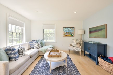 Cisco - Miacomet Nantucket vacation rental - Den with sectional and tv