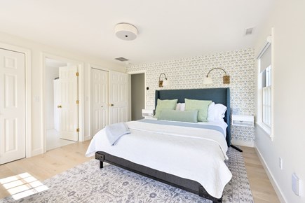 Cisco - Miacomet Nantucket vacation rental - Master suite with king bed, desk, and private bathroom