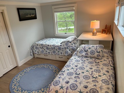 Surfside Nantucket vacation rental - Twin bedroom on second floor