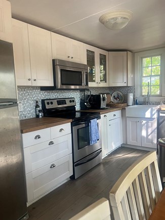 Monomoy Village Nantucket vacation rental - Kitchen ready for cooking with all pots pans and utensils