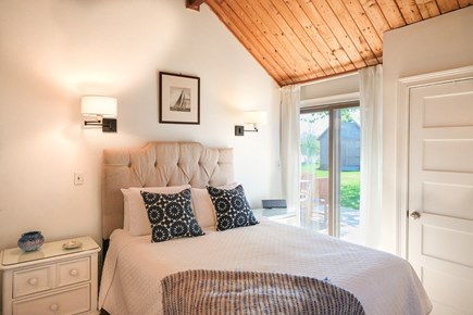 Madaket Nantucket vacation rental - Main bedroom with en suite bath [stand up shower]