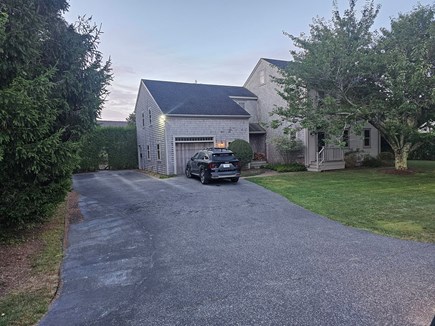 Mid-island, Nantucket Nantucket vacation rental - One parking space on left side of garage apartment entrance