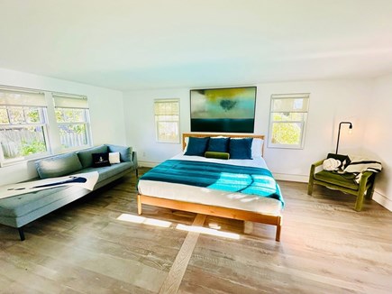 Mid-Island Nantucket vacation rental - First floor king en-suite overlooking patio/pool