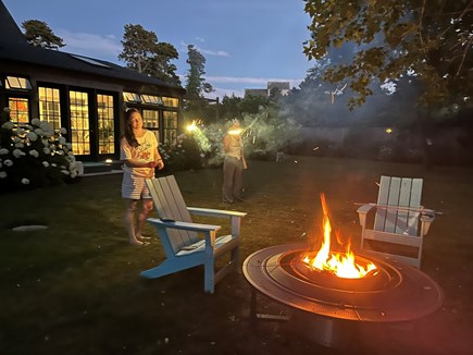 Surfside Nantucket vacation rental - Our smoke-less Solo stove