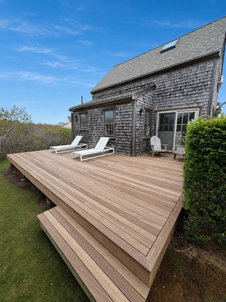 Madaket Nantucket vacation rental - Newly built deck
