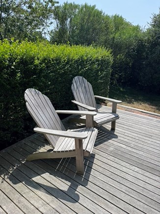 Madaket Nantucket vacation rental - Deck with new Gas BBQ