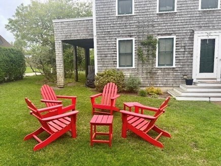 Madaket, Nantucket Nantucket vacation rental - Outdoor seating area <br/>View of Upper deck