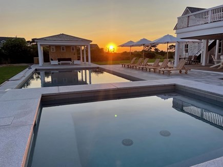 Dionis Nantucket vacation rental - Pool + Sunset