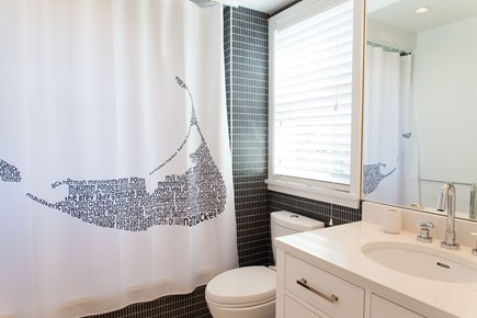 Siasconset Nantucket vacation rental - En suite bath for bunk room