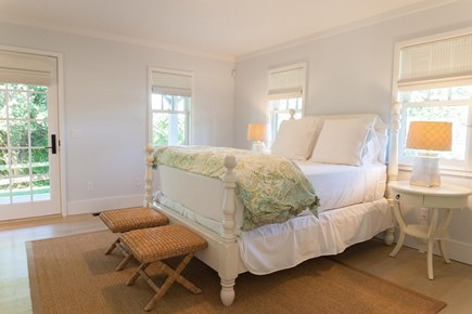 Siasconset Nantucket vacation rental - First floor gueest bedroom with ensuite bath