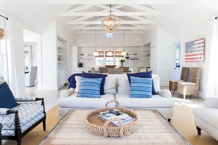 Siasconset Nantucket vacation rental - Spacious kitchen and family room
