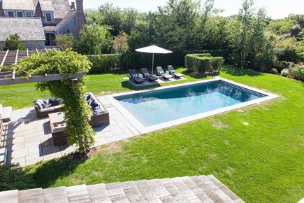 Siasconset Nantucket vacation rental - Heated salt water pool with automatic cover