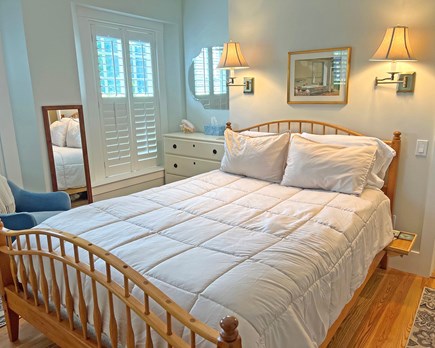 Nantucket town Nantucket vacation rental - One of two queen bedrooms, shared bath