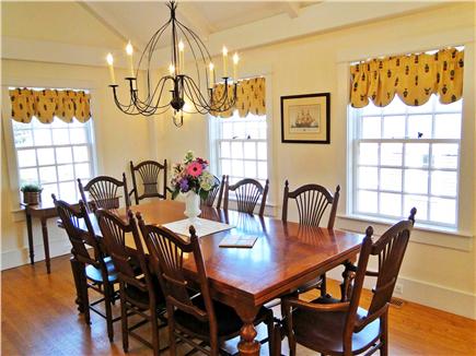Nantucket town Nantucket vacation rental - Dining room -- pullout table can seat 12