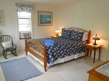 Mid-island, Naushop Nantucket vacation rental - Upstairs queen bedroom, the blue bedroom