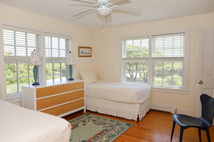 Tom Nevers - Madequecham Nantucket vacation rental - Twin bedroom downstairs