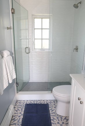 Tom Nevers - Madequecham Nantucket vacation rental - Downstairs bathroom off the main hall