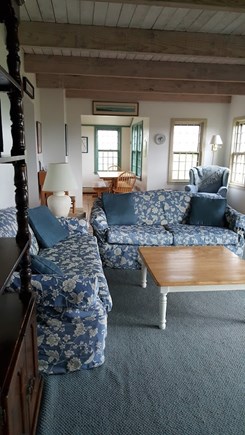 Tom Nevers Nantucket vacation rental - Livingroom with TV, 1st Floor